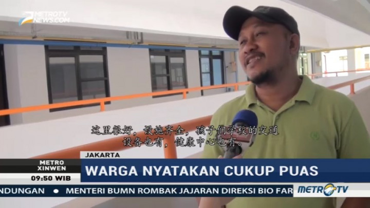 Warga Kali Lodan Mengaku Puas dengan Fasilitas Rusun Marunda