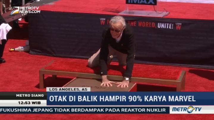 Stan Lee Raih Penghargaan Bergengsi di Hollywood