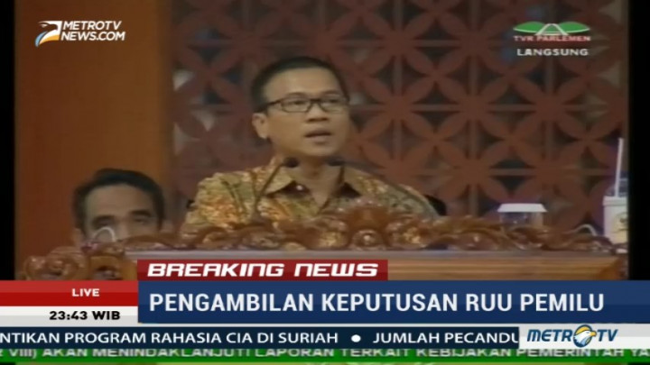 PAN Putuskan Tak Ikut Voting RUU Pemilu