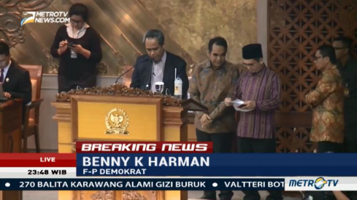 Demokrat Abstain dari Voting RUU Pemilu