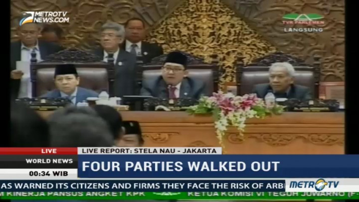 Result of Plenary Meeting