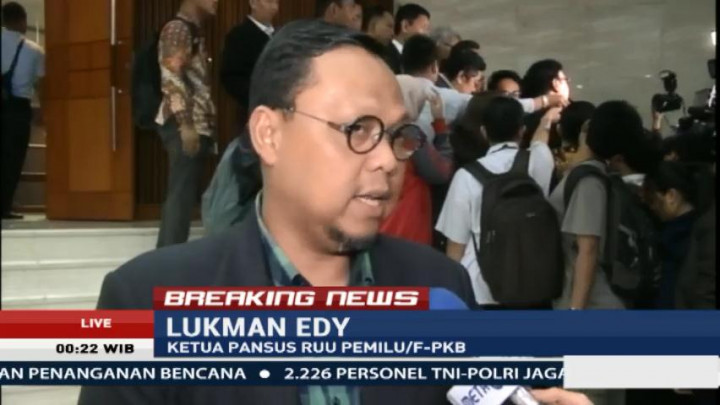 Ketua Pansus RUU Pemilu Sedih Empat Fraksi Abstain Voting
