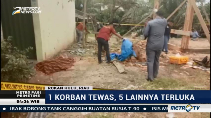 Ledakan Bom Bekas Latihan TNI AU di Rokan Hulu Makan Korban Jiwa