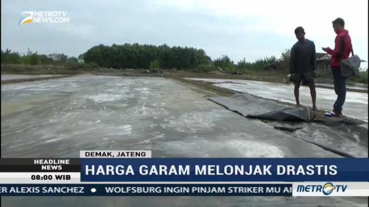 Harga Garam di Demak Melonjak Drastis