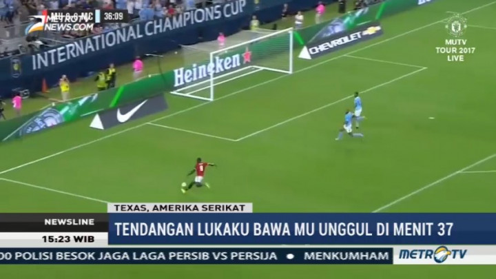 ICC 2017, Man United Berhasil Taklukan Man City 2-0