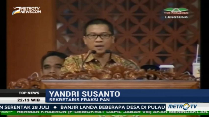 Plin Plan PAN di Koalisi Pemerintah