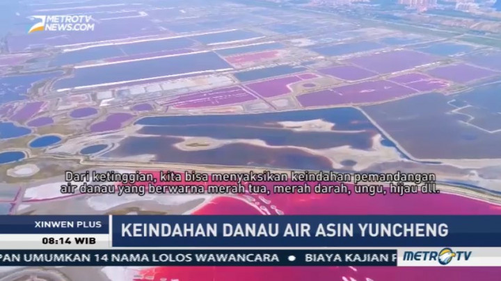 Keindahan Danau Air Asin Yuncheng
