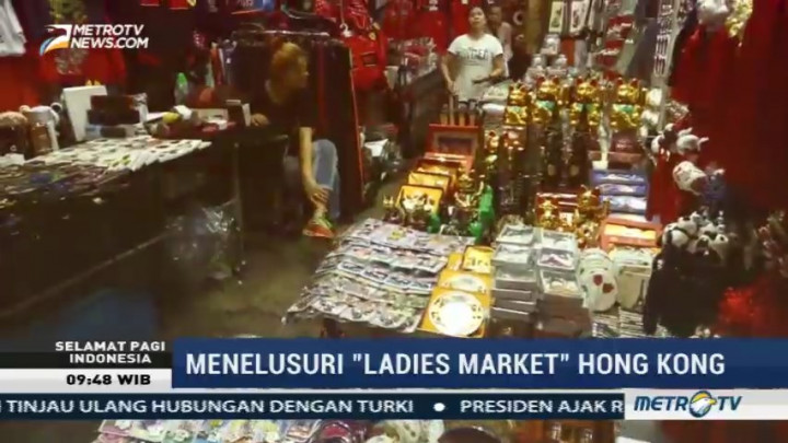 Menelusuri Ladies Market Hong Kong