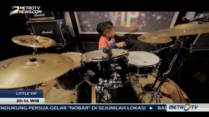 Kenalan dengan Rayhan Si Drummer Cilik