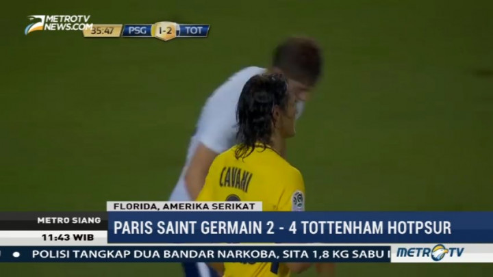 ICC 2017, Tottenham Hotspur Kalahkan PSG 4-2