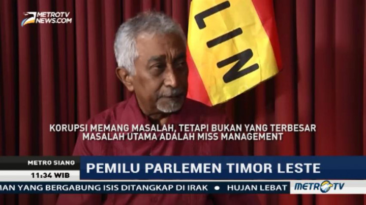 Ini Masalah Utama Pembangunan di Timor Leste Menurut Mari Alkatiri