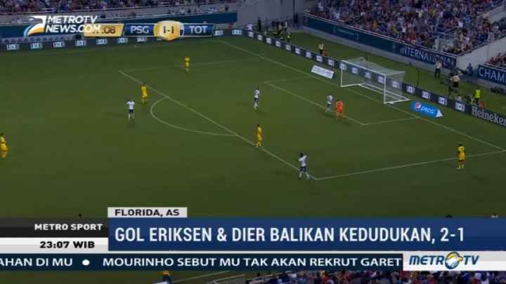 Tottenham Hotspur Kalahkan PSG 4-2