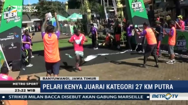 Pelari Kenya Juarai Banyuwangi Ijen Green Run 2017