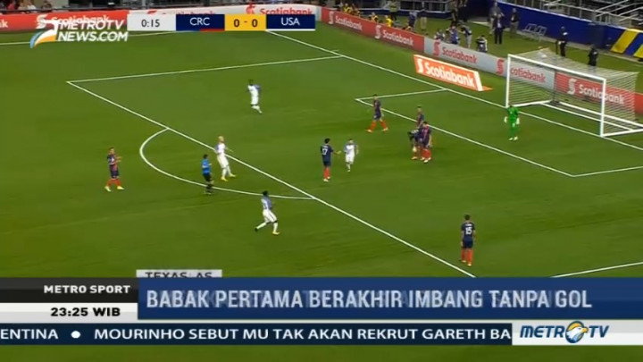 Tekuk Kosta Rika, AS Melaju ke Final Piala Emas