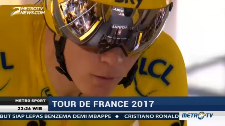 Chris Froome di Ambang Juara Tour de France 2017