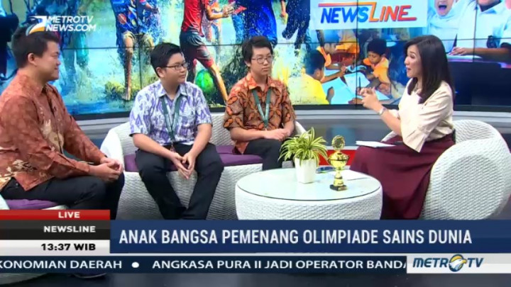 Mengenal Anak Bangsa Pemenang Olimpide Sains Dunia