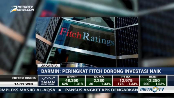 Menko Perekonomian: Peringkat dari Fitch Dorong Kenaikan Investasi di Indonesia
