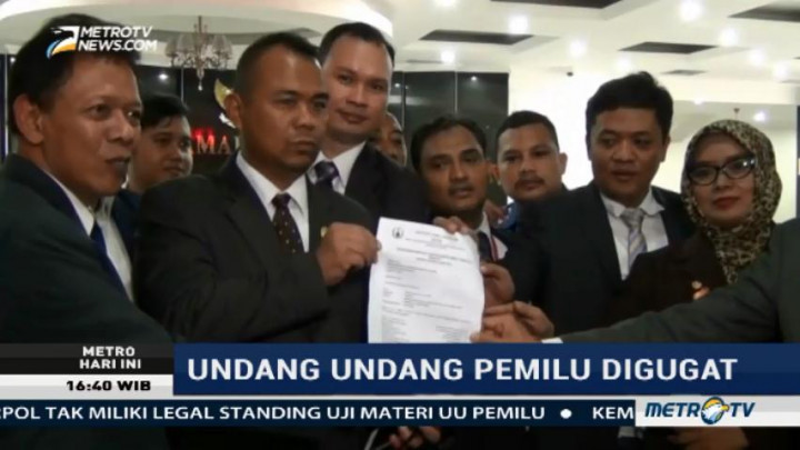 Kader Gerindra Gugat Presidential Threshold UU Pemilu ke MK