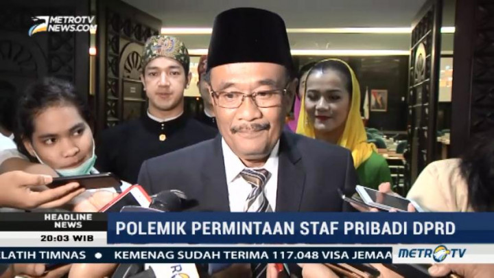 Djarot: Permintaan Staf Pribadi Anggota DPRD Bebani APBD