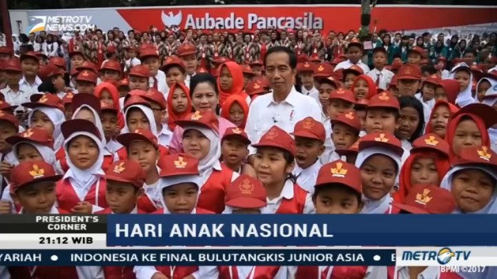 Jokowi Minta Anak-Anak Hindari Perundungan