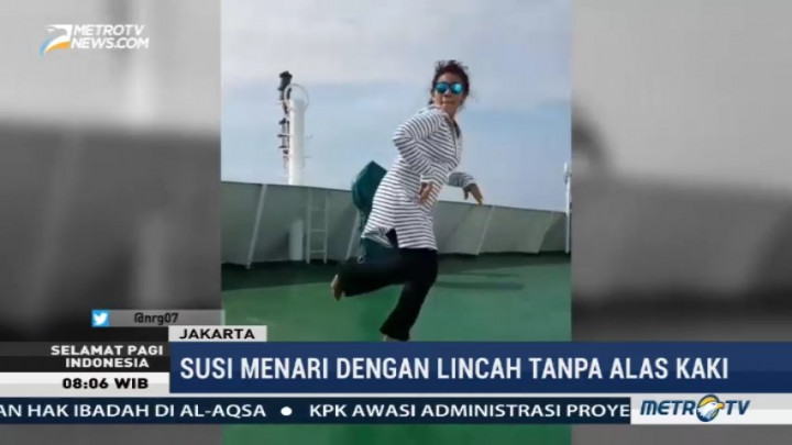 Gaya Joget Menteri Susi