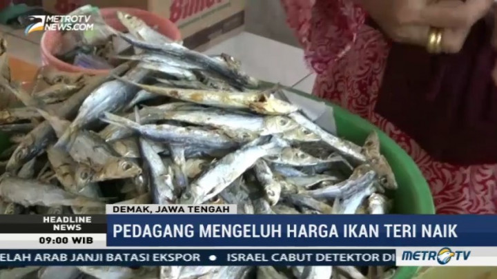Harga Ikan Asin di Demak Melonjak
