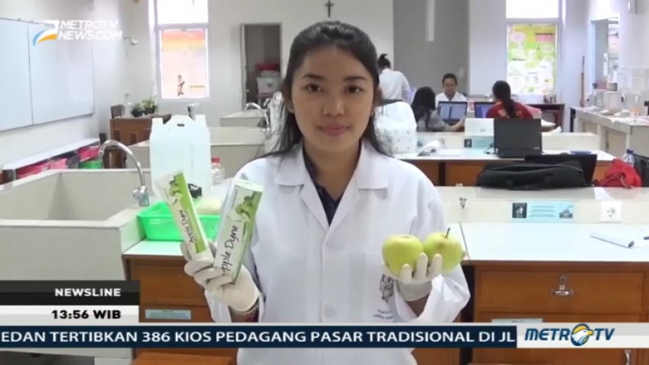 Pasta Gigi Berbahan Alami dari Buah Apel Manalagi