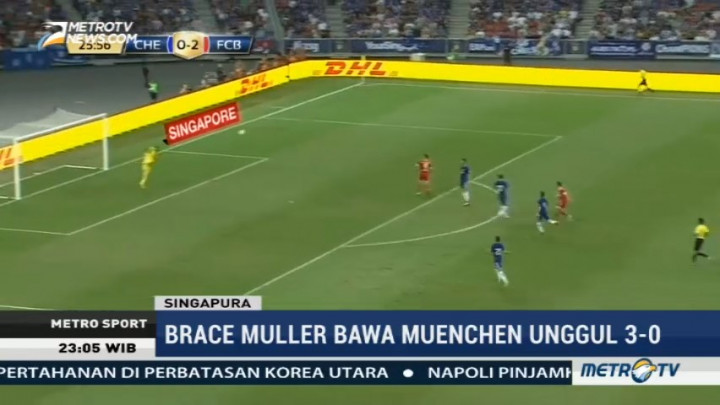 Muenchen Menang Tipis atas Chelsea 3-2