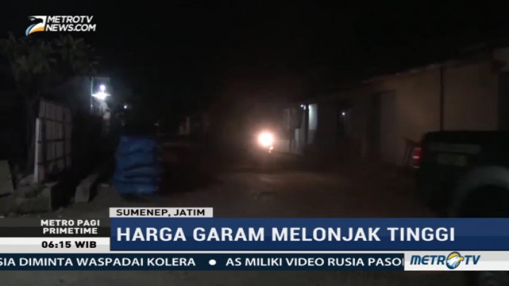 Aksi Pencurian Garam di Sumenep Meningkat