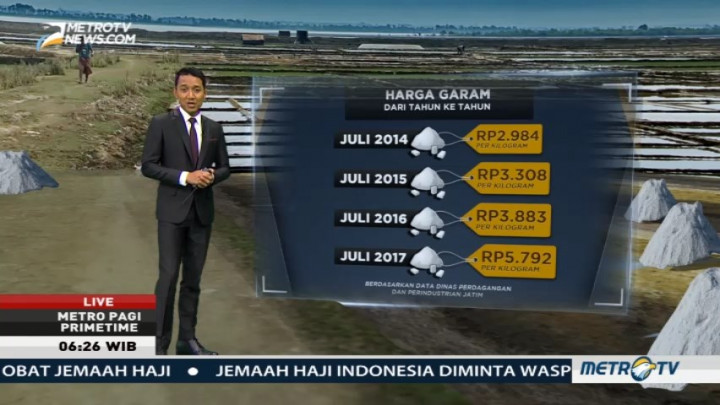 Data Pasokan Garam Nasional