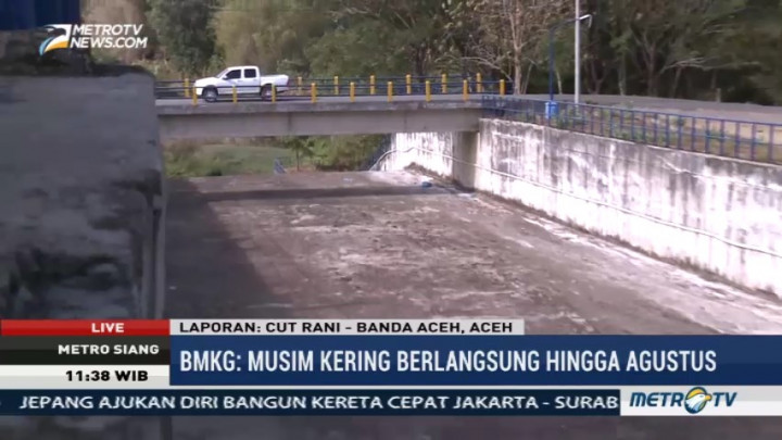 Waduk Keuliling Surut, Petani Dibayangi Gagal Panen