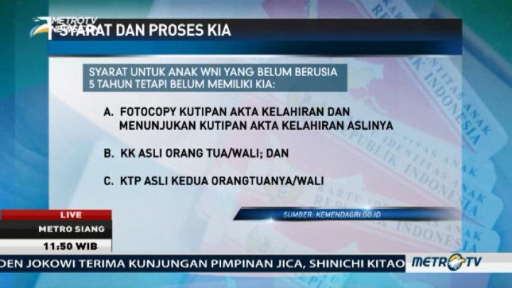 Saatnya Mengurus Kartu Identitas Anak