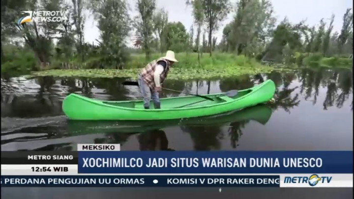 Xochimilco, Rumah Bagi Kebun Apung di Meksiko