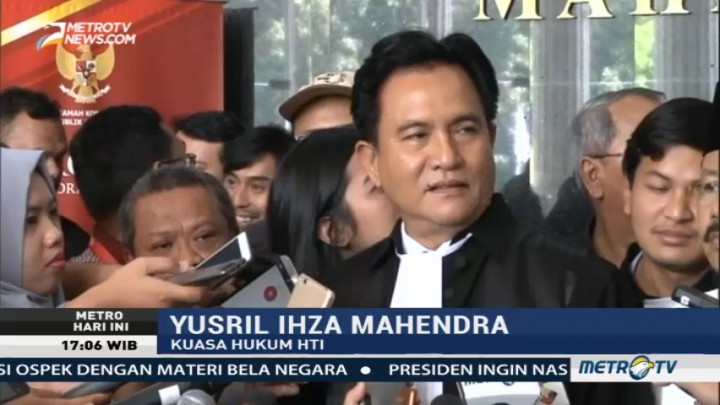 Yusril akan Ganti Pemohon Uji Materi Perppu Ormas