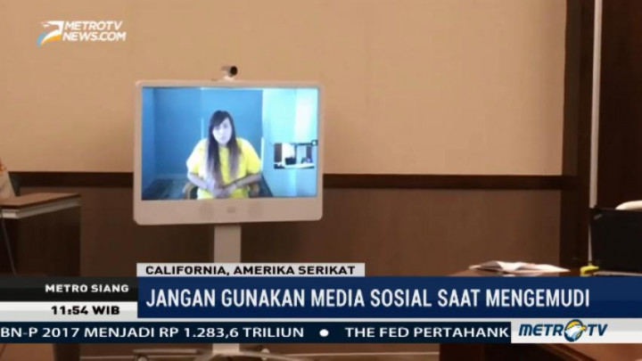 Remaja Live Instagram Sambil Nyetir Sebabkan Kecelakaan di California