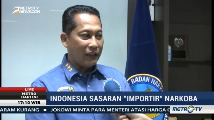 Indonesia Sasaran Importir Narkoba