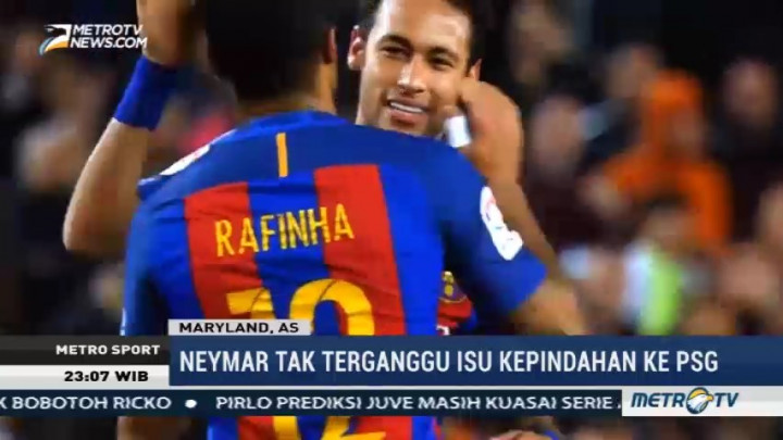Neymar Tetap Tajam Meski Diterpa Rumor Hengkang