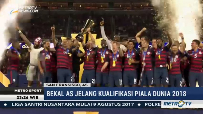 Amerika Serikat Kampiun Piala Emas 2017