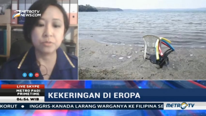 Kekeringan Sebabkan Kebakaran Hutan di Italia