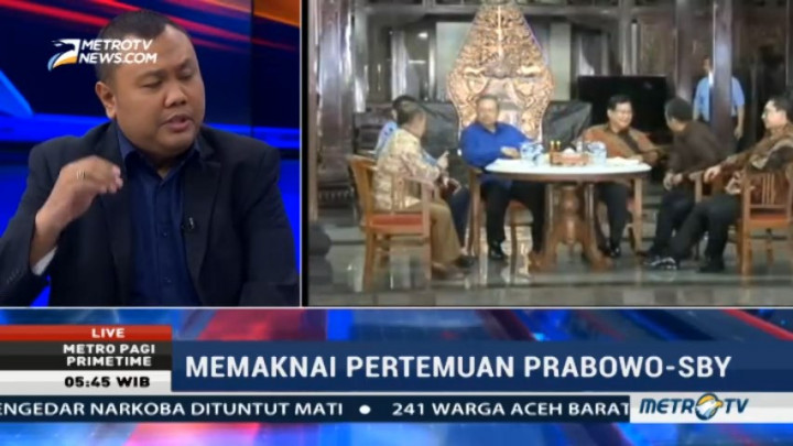 Analis: Pertemuan SBY-Prabowo Murni untuk Kritisi Presidential Threshold