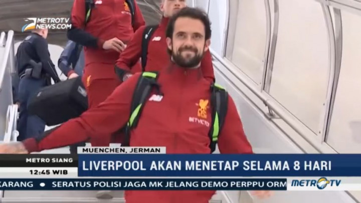 Tur Pramusim, Liverpool Tiba di Kota Munich