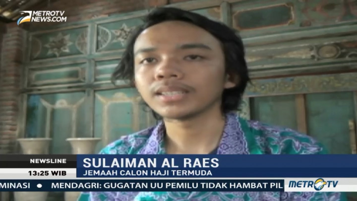 Sulaiman, Calon Haji Termuda Tahun 2017 asal Kediri