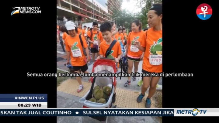 Melihat Keseruan Durian Run di Singapura