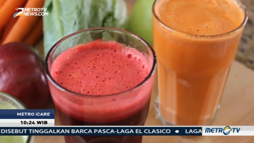 Cara Minum Jus Buah dan Sayur yang Benar