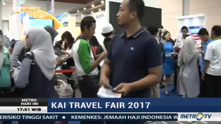 Antusiasme Pengunjung Berburu Tiket Kereta Api Murah di KAI Travel Fair