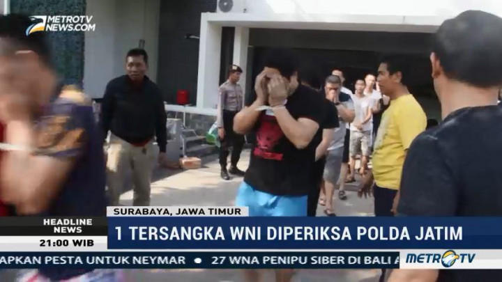 Seorang WNI Terduga Terlibat Penipuan Siber Diperiksa Polda Jatim