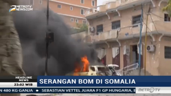 Bom Mobil Meledak di Somalia, Lima Tewas