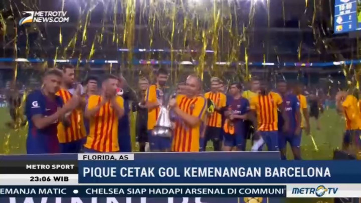 Taklukkan Real Madrid, Barcelona Juara International Champions Cup 2017