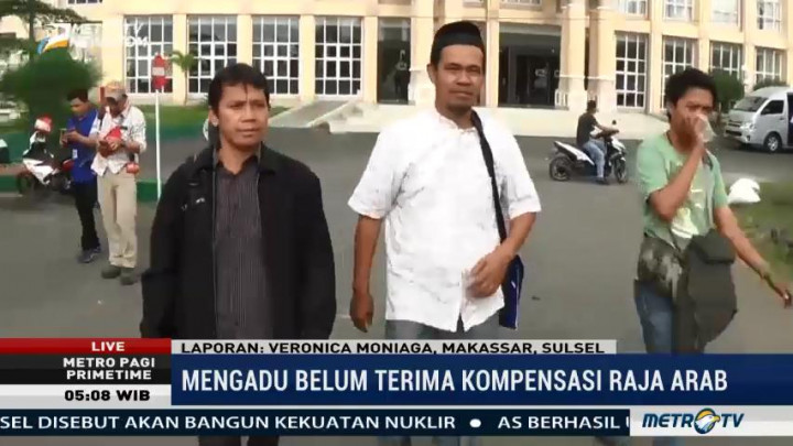 Korban Crane Asal Makassar Tuntut Kompensasi Raja Arab