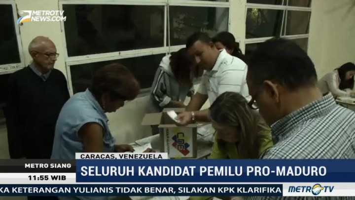 Meski Diboikot, Pemilu Legislatif Venezuela Tetap Berjalan